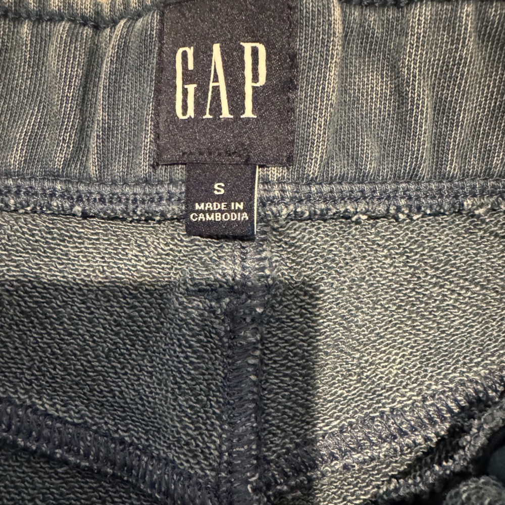 GAP Soft heavyweight baggy sweatpants printed denim in Small - Picture 4 of 7